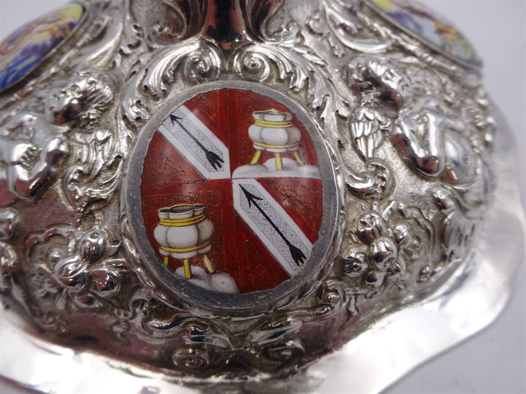 German silver chalice - Image 3 of 10