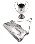 1930s small silver trophy cup