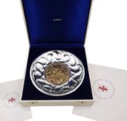 Modern limited edition silver bowl to commemorate the 150th anniversary of The Royal National Lifebo