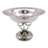 Early 20th century Arts & Crafts silver tazza