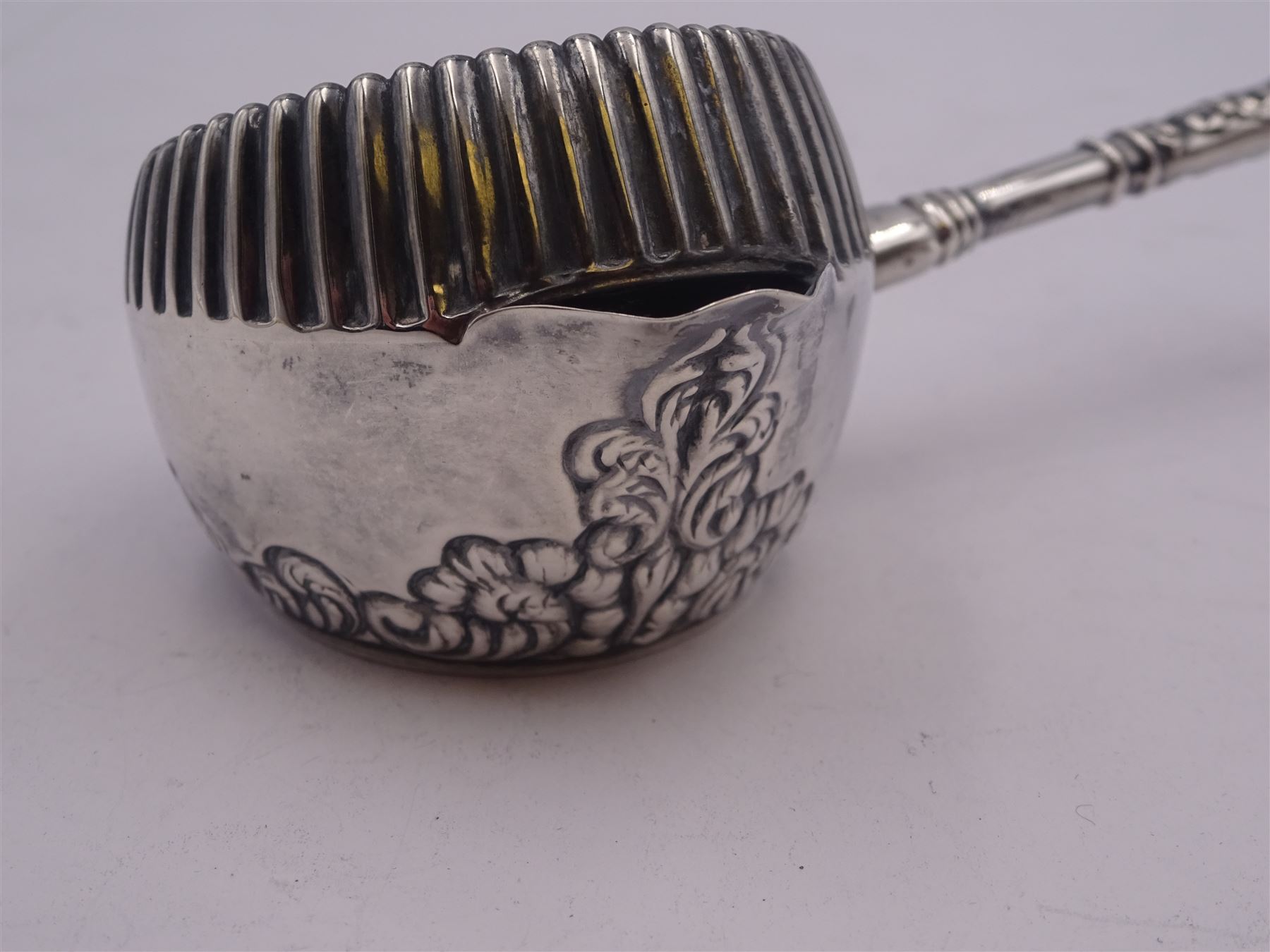 Late 19th century American silver strainer - Image 5 of 9