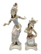 Two Lladro figures