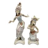 Two Lladro figures