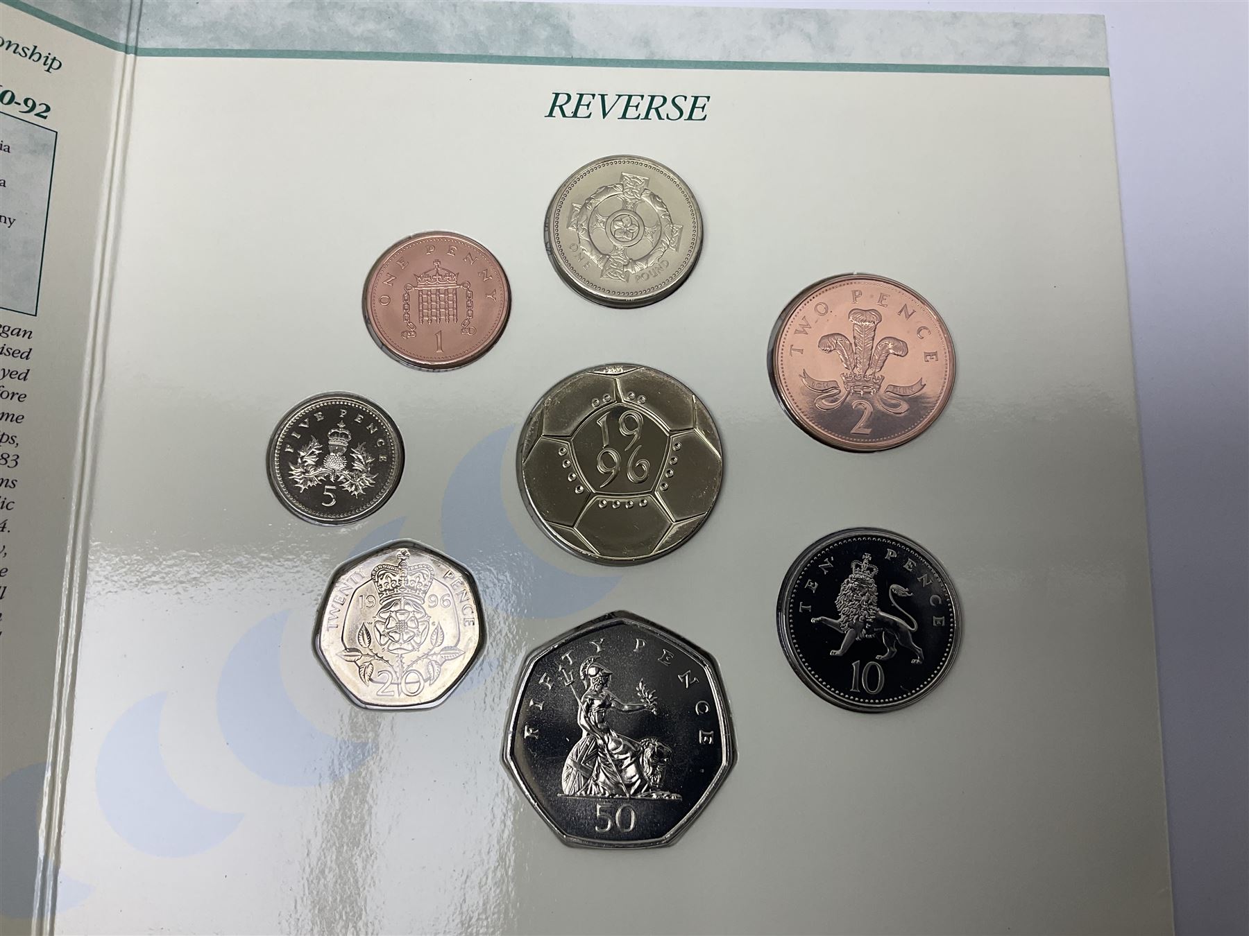 Twelve The Royal Mint United Kingdom brilliant uncirculated coin collections - Image 2 of 10