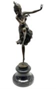 Art Deco style bronze after Dimetri H Chiparus