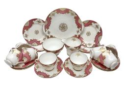 Shelley Classic pattern tea service for six