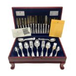 Viners Emassy canteen of Sheffield silver plated cutlery