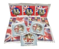 Fourteen The Royal Mint United Kingdom brilliant uncirculated coin collections