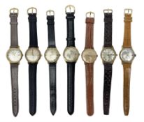 Four manual wind wristwatches including Legion