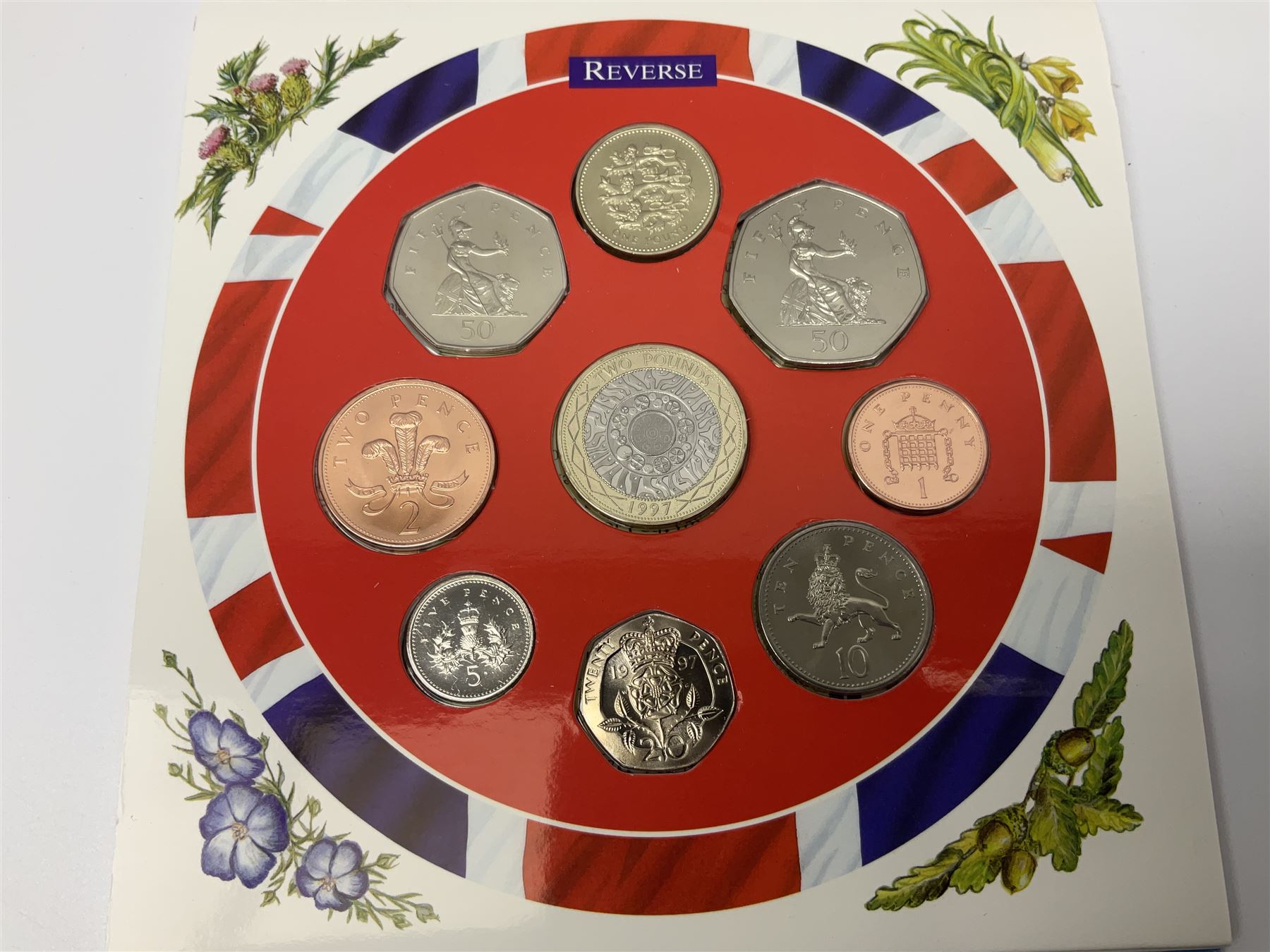 Twelve The Royal Mint United Kingdom brilliant uncirculated coin collections - Image 6 of 10