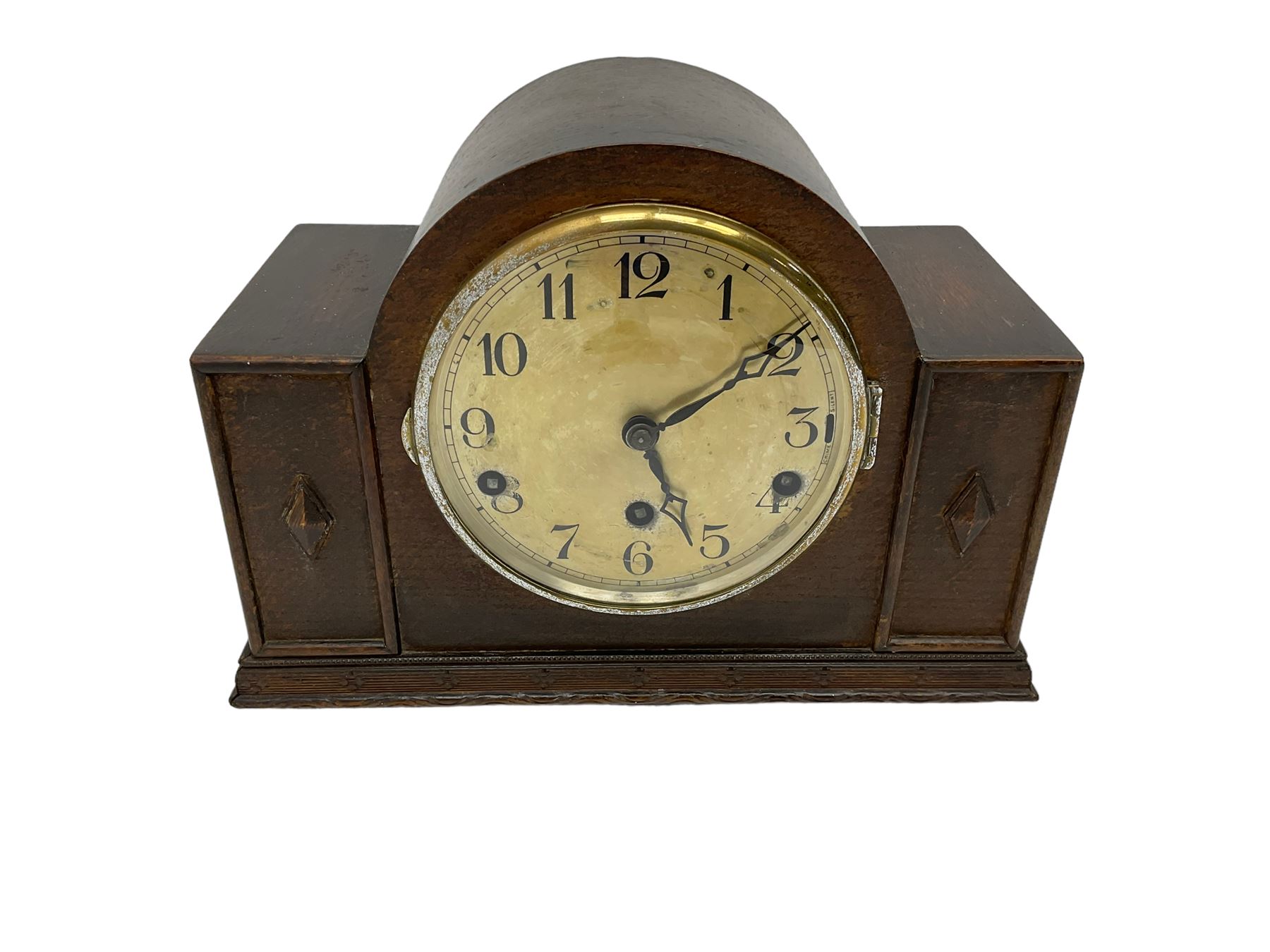 1930s Westminster chime clock - Image 4 of 4