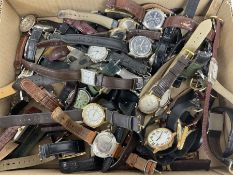 Collection of wristwatches including Guildcraft by Gruen