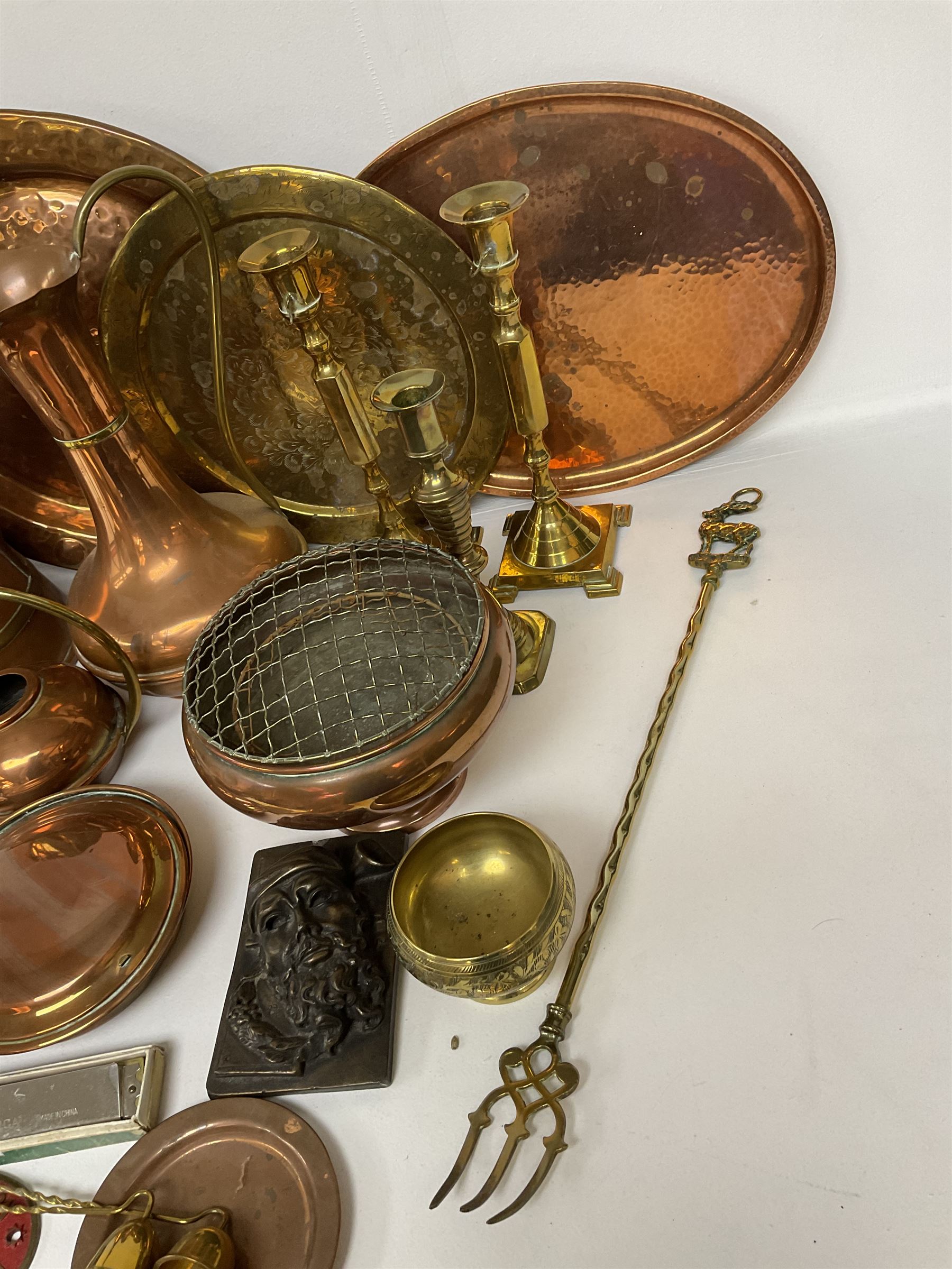 Collection of brass and copper - Image 2 of 4