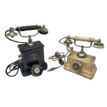 Danish Jydsk Aktieselskab hand crank pillar telephone