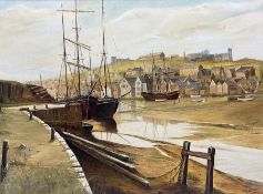 TA Lee (British 20th century): Up River Esk Whitby