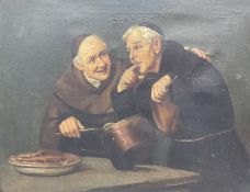 German School (19th century): Monks Tasting the Stew