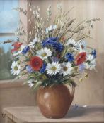 G Gerakoy (20th century): Flowers in a Vase