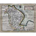 John Seller (British 1632-1697): 'Lincolnshire'