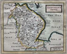 John Seller (British 1632-1697): 'Lincolnshire'