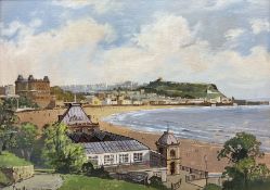 Don Micklethwaite (British 1936-): The Spa and South Bay Scarborough