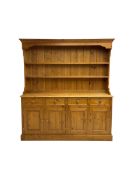 Rustic pine dresser