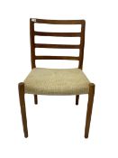 Niels Otto M�ller for J L Moller - 20th century Danish teak 'model 85' chair