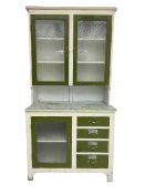 Mid-20th century painted kitchenette