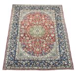 Large Persian Kashan carpet