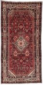 North West Persian Malayer crimson ground carpet