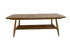 Ercol - elm and beech coffee table