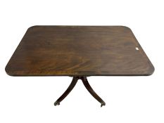 Regency mahogany breakfast table