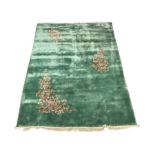 Mid-20th century Chinese woollen rug