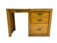 Oak military style desk