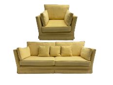 Large four seat sofa (W228cm