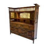 Shapland and Petter - Arts & Crafts period oak dresser