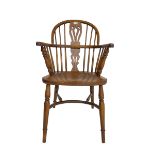 Late 20th century oak Windsor chair