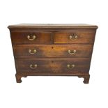 George III oak chest