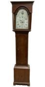 William Raw of Bridge End Whitby - early 19th century 8-day oak cased longcase c1810