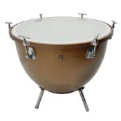 Timpani drum with coppered finish to the bowl