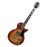 Epiphone Gibson Les Paul electric guitar c2004 with red sunburst finish