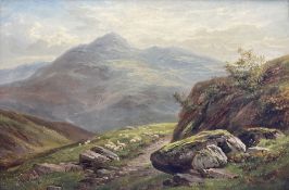 Albert Edmund Gyngell (British 1866-1949): North Wales Landscape