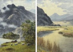 Warren Williams ARCA (British 1863-1941): Welsh River Landscapes