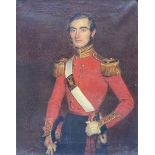 English School (Mid 19th century): Portrait of Major General Richard George Connelly