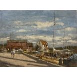 William Burns (British 1923-2010): 'Woodbridge Suffolk - The Quay'