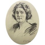 Reginald Grenville Eves RA (British 1876-1941): Portrait of Dame Alice Ellen Terry (1847-1928)