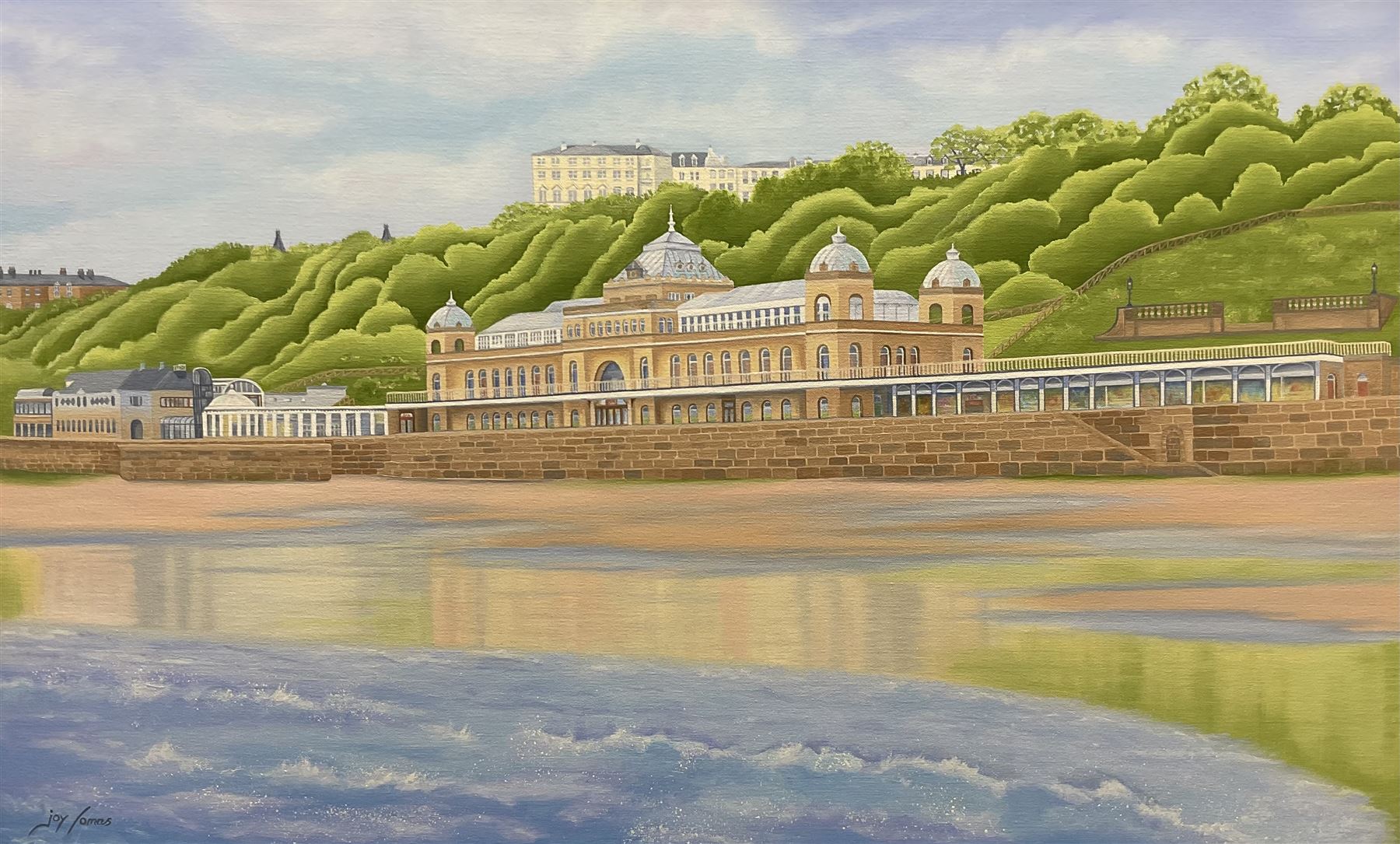 Joy Lomas (British Contemporary): Scarborough Spa