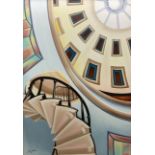 Joy Lomas (British Contemporary): The Rotunda Ceiling - Scarborough