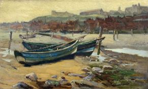 Staithes Group (19th/20th century): 'Low Tide Whitby'