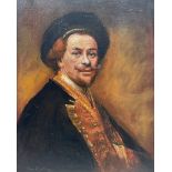 Tom Keating (British 1917-1984): Self Portrait as Rembrandt