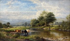 Walter J Watson (British 1879-c1937): 'On the Machno - North Wales'